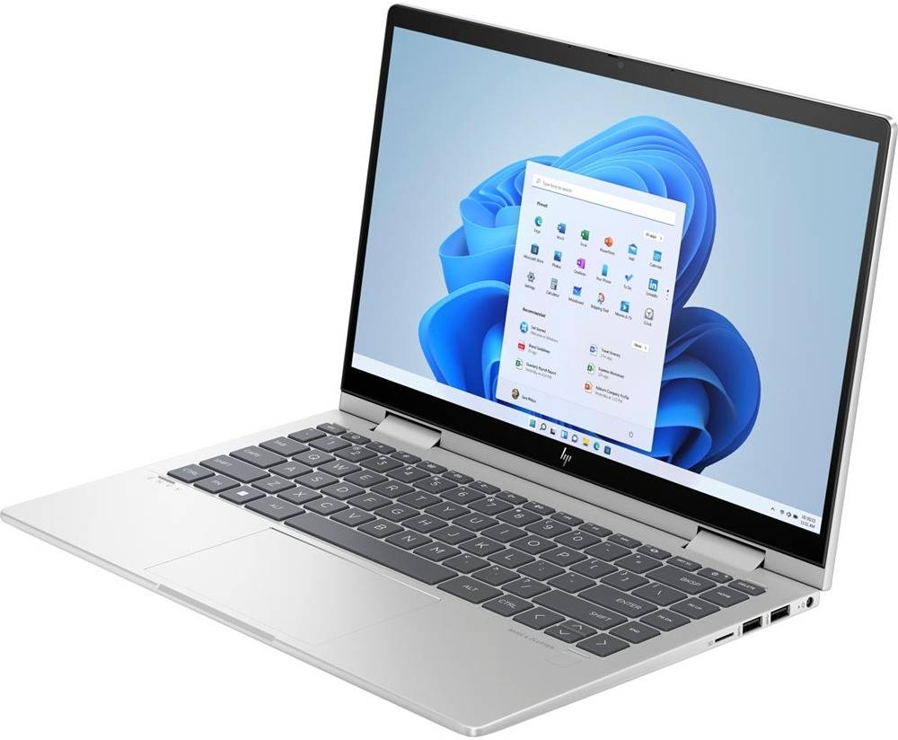 HP Envy x360 14-ES0013 2-IN-1 Core™ i5-1335U 512GB SSD 8GB 14" (1920x1080) TOUCHSCREEN IPS WIN11 NATURAL SILVER Backlit Keyboard FP Reader.