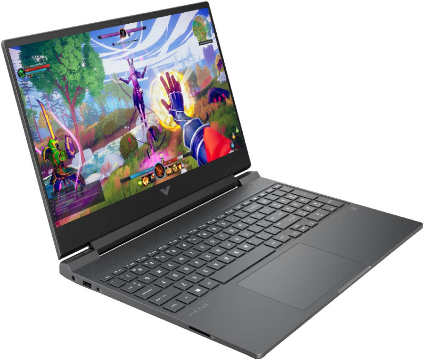 HP VICTUS 15-FB3093 GAMING AMD Ryzen™ 7 7445HS 512GB SSD 16GB 15.6" (1920x1080) 144Hz WIN11 NVIDIA® RTX 4050 6144MB MICA SILVER Backlit Keyboard.