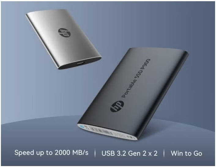 HP Portable SSD P900 (Green) 1TB[ Speed UP TO 2000MB/s] - thumbnail