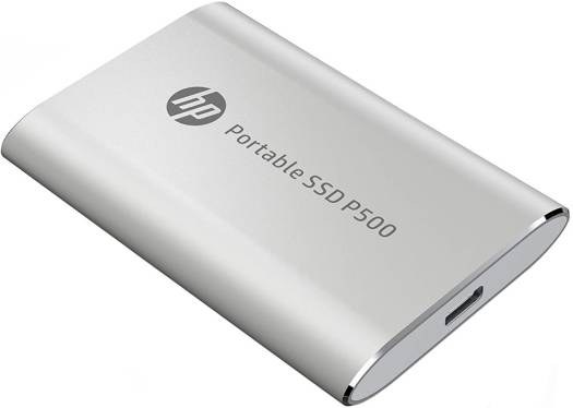 HP P500 Portable SSD - SILVER [ Speed 420MB/s & 260MB/s ]