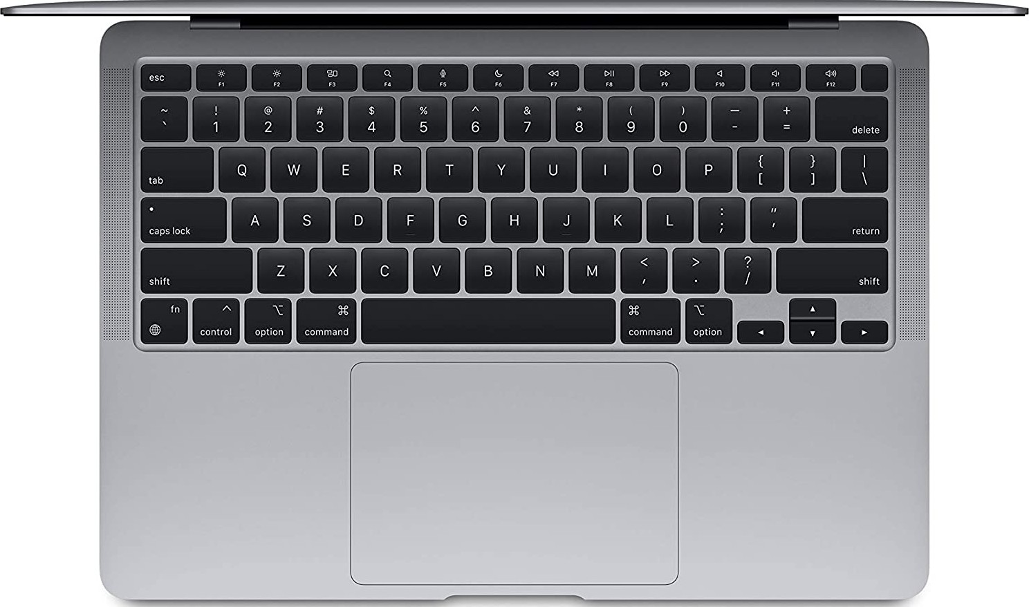 Apple MacBook Air M1 Chip 8-core 256GB SSD 8GB 13.3" (2560x1600) Retina Display MacOS Big Sur 11.0 SPACE GREY Backlit Keyboard. New Factory Sealed