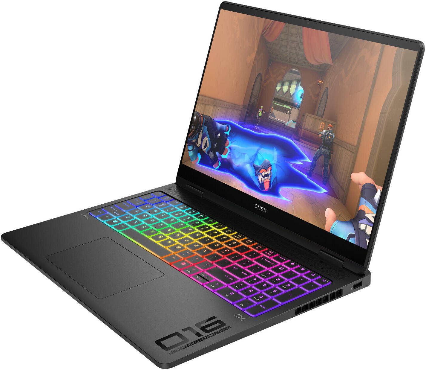 HP OMEN MAX 16-AH0097 GAMING Core™ Ultra 9 275HX 1TB SSD 32GB 16" (2560x1600) 240Hz WIN11 NVIDIA® RTX 5080 16384MB SHADOW BLACK Backlit Keyboard - thumbnail