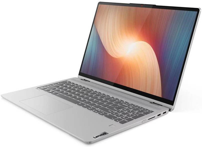 Lenovo FLEX 5 16IAU7 2-IN-1 Core™ i7-1255U 512GB SSD 8GB 16" (1920x1200) TOUCHSCREEN WIN11 CLOUD GREY Backlit Keyboard FP Reader - thumbnail