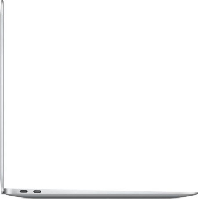Apple MacBook Air M1 Chip 8-core 256GB SSD 8GB 13.3" (2560x1600) Retina Display MacOS Big Sur 11.0 SILVER Backlit Keyboard -