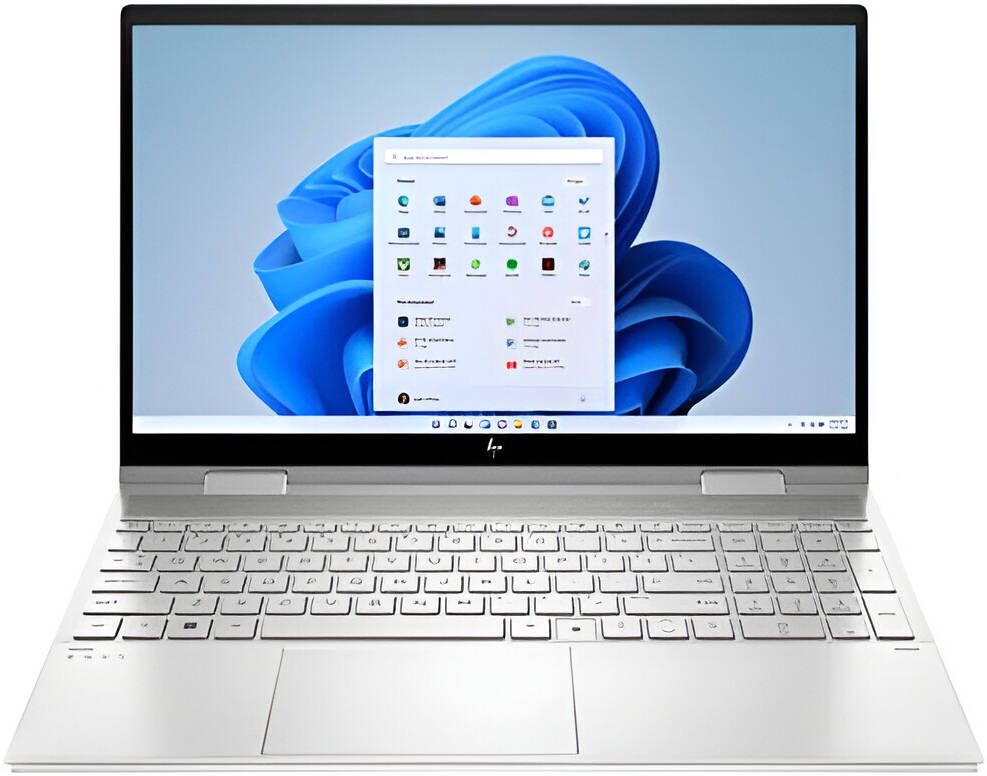 HP Envy x360 15-ED1055 2-IN-1 Core™ i5-1135G7 512GB SSD 8GB 15.6" (1920x1080) TOUCHSCREEN WIN10 SILVER Backlit Keyboard - - thumbnail