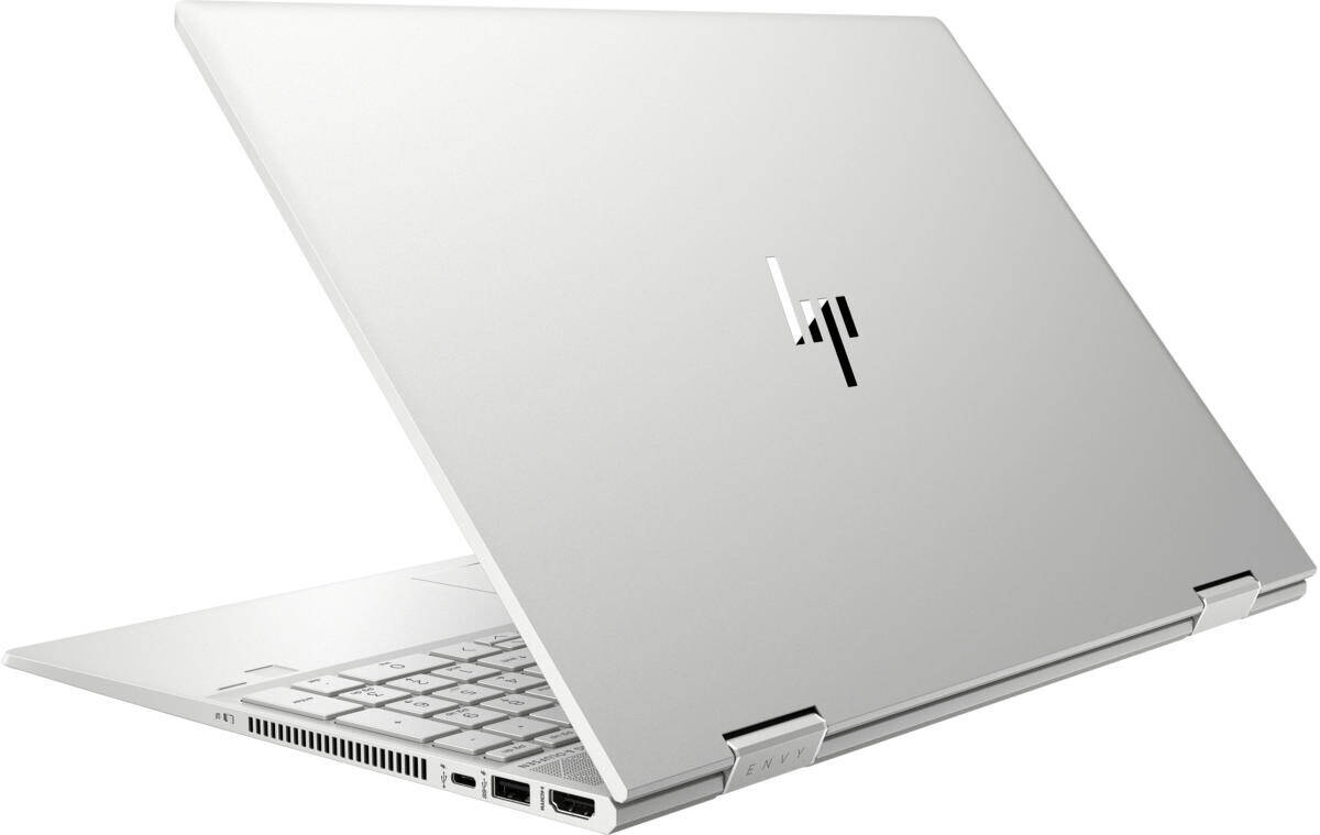 HP ENVY x360 15-DR1066 Core™ i7 10510U 1.8GHz 512GB SSD 16GB 15.6" (1920x1080) TOUCHSCREEN BT WIN10 Webcam NATURAL SILVER Backlit Keyboard - thumbnail
