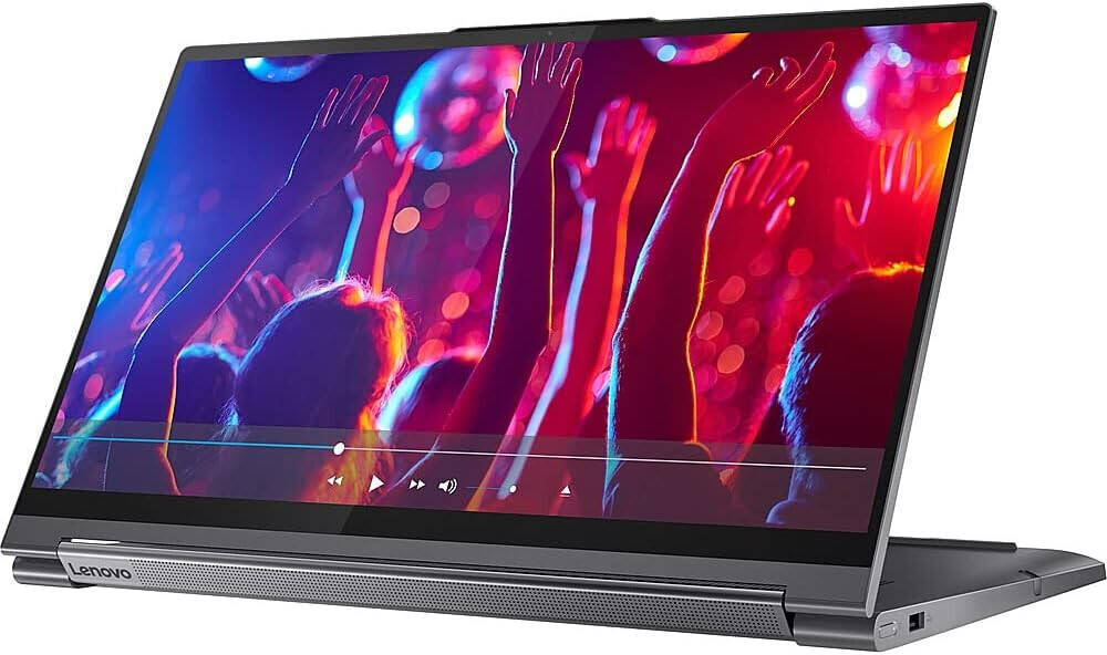 Lenovo YOGA 9 15IMH5 2-IN-1 Core™ i7-10750H 2.6GHz 512GB SSD 12GB 15.6" HDR 400 (1920x1080) TOUCHSCREEN BT WIN10 Webcam NVIDIA® GTX 1650Ti 4096MB SLATE GRAY Backlit Keyboard Lenovo Active Pen (Garaged) .78" thin, 4.4 lbs. - thumbnail