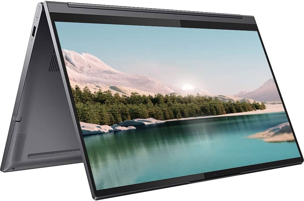 Lenovo YOGA 9 15IMH5 2-IN-1 Core™ i7-10750H 2.6GHz 512GB SSD 12GB 15.6" HDR 400 (1920x1080) TOUCHSCREEN BT WIN11 Webcam NVIDIA® GTX 1650Ti 4096MB SLATE GRAY Backlit Keyboard Lenovo Active Pen (Garaged) .78" thin, 4.4 lbs. - thumbnail