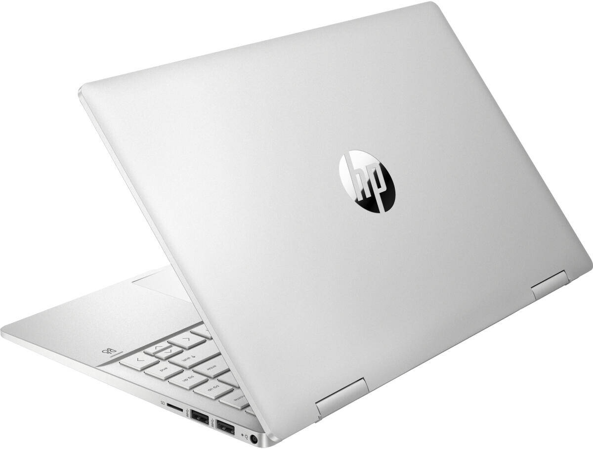 HP Pavilion x360 14-EK1051 2-IN-1 Core™ i5-1335U 512GB SSD 8GB 14" (1920x1080) TOUCHSCREEN WIN11 NATURAL SILVER Backlit Keyboard - - thumbnail