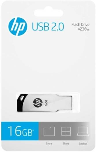 HPFD236W-16 (HP 16GB V236W USB2.0 FLASH DRIVE HPFD236W-16)