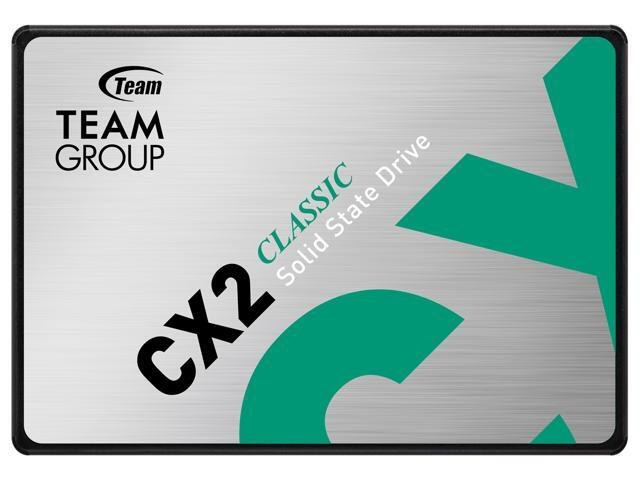 Team Group CX2 2.5' 2TB SATA III 3D TLC Internal Solid State Drive (SSD)