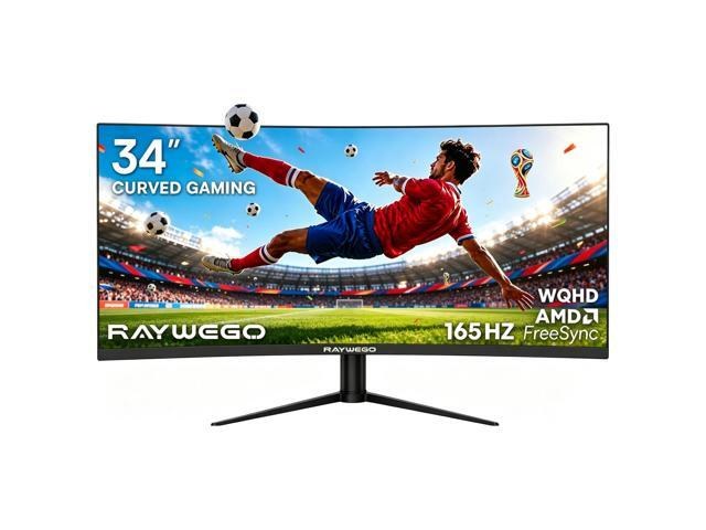 27" 2K 1500R Curved Gaming Monitor, 165Hz refresh rate, 1ms,HDMI (2.0)*2, DP (1.4)*1, USB-A 3.1*3 (charging port*1), USB-B 3.1*1, 3.5 Audio out *1, Micro USB*1